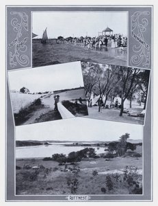 South Beach, Fremantle, Rottnest (s/hvitt bilde) av Photographer Australian