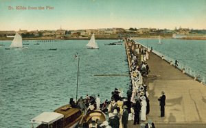 St Kilda fra bryggen, Melbourne, Victoria, Australia (bilde) av Photographer Australian
