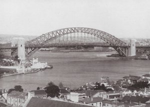 Sydney Harbour Bridge (s/hvitt bilde)