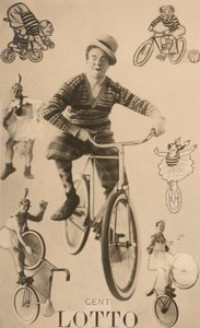 Gent lotto (s/hvitt bilde)