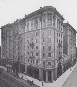 King Edward Hotel, Toronto (s/hvitt bilde) av Photographer Canadian
