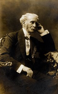 Portrett av Francois Stephen Emile Liegeard (1830-1925), fransk forfatter, poet og politiker - Fotografi, Coll. Baussy av Photographer French