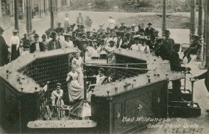 Bad Wildungen. Postkort sendt i 1913. av Photographer German