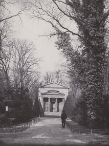 Charlottenburg, Mausoleum, eksteriør (s/hvitt bilde) av Photographer German