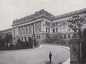 Charlottenburg, Technical University (s/hv-bilde) av Photographer German