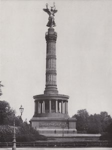 Die Siegessaule (s/hvitt bilde) av Photographer German