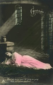 Gretchen (farget bilde) av Photographer German