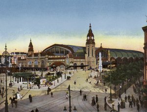 Hamburg: sentralstasjon (bilde) av Photographer German