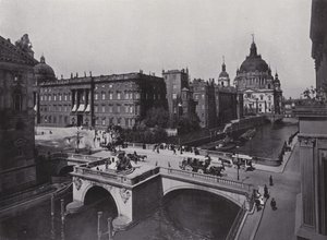 Kurfürstenbrücke (s/hvitt bilde) av Photographer German