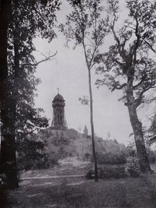 Leipzig: Rosental, Scherbelberg (s/hvitt foto) av Photographer German