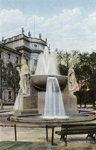 München/München: Nornfontenen (bilde) av Photographer German