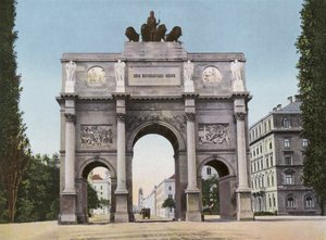 München/München: Siegestor (bilde) av Photographer German