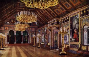 Neuschwanstein slott: Sangerfaal, Galeriefeite (bilde) av Photographer German