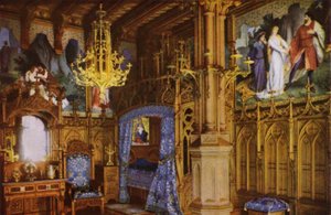 Neuschwanstein Castle: soverom (bilde) av Photographer German