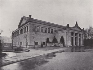 Pergamon-museet (s/hvitt bilde) av Photographer German