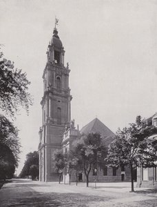 Potsdam, Garnisonkirche (s/hvitt bilde) av Photographer German