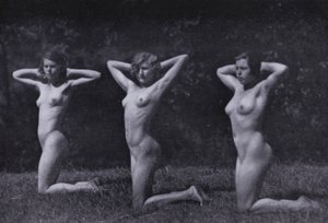 The Body Beautiful, Physical Culture for Women (s/hv-bilde) av Photographer German