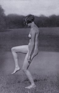 The Body Beautiful, Physical Culture for Women (s/hv-bilde) av Photographer German