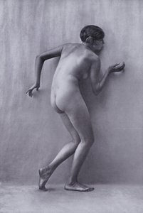 The Body Beautiful, Physical Culture for Women (s/hvitt-bilde) av Photographer German