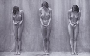 The Body Beautiful, Physical Culture for Women (s/hvitt-bilde) av Photographer German
