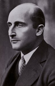 Werner March, tysk arkitekt som tegnet stadion bygget for de olympiske leker i 1936 i Berlin, Tyskland (s/hv-bilde) av Photographer German
