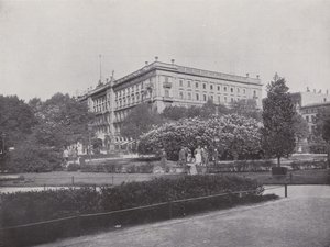 Wilhelms-Platz (s/hvitt bilde) av Photographer German