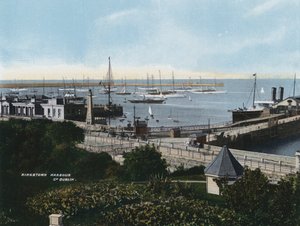 Kingstown Harbour, Co Dublin (fargebilde) av Photographer Irish