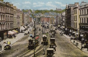 Sør-Irland: Patrick Street, Cork (farget bilde) av Photographer Irish