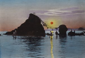 Japan, ca. 1912: Futamigaura, Ise (bilde) av Photographer Japanese