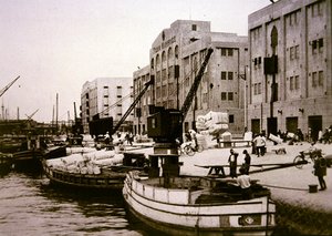 Havnen i Kobe, Japan av Photographer Japanese