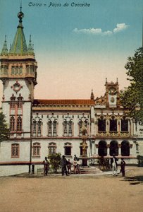 Cintra/Sintra: Pacos do Concelho (fargebilde) av Photographer Portuguese
