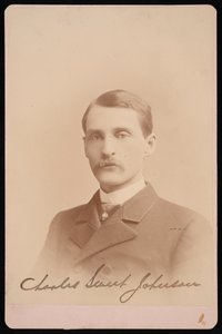 Portrett av Charles Sweet Johnson, 1870-1871. av Photographic Art Company