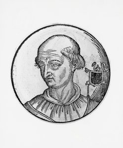 Portrett av Benedikt VIII (Theophylactus III av Tusculum, ca. 980-1024) av Blaise Nicolas Le Sueur