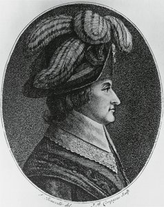 Portrett av Lazare Nicolas Marguerite, Comte Carnot (1753-1823), fransk general, politiker, ingeniør og matematiker, gravering av Blaise Nicolas Le Sueur