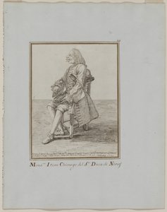 Monsieur Ition Kirurg ved sre. Hertugen av Nivers, 1749. av Pier Leone Ghezzi