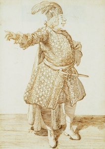 Portrett av Castrato Gaetano Caffarelli, ca. 1735