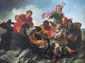 St Clements martyrium, altertavle