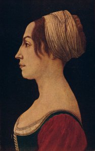 Woman in Green and Crimson, 1400-tallet 1906