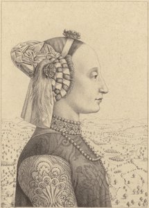 Battista Sforza av Piero della Francesca