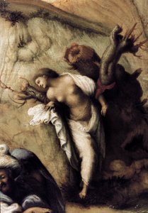 Andromede levert av Persee, detalj (1510, olje på lerret) av Piero di Cosimo