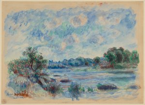 Landskap ved Pont-Aven