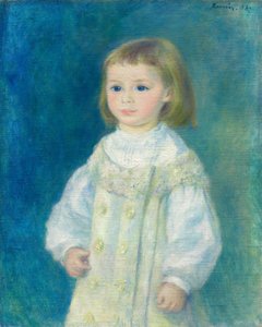 Lucie Berard (barn i hvitt) av Pierre-Auguste Renoir