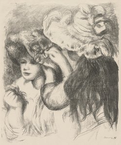 Feste hatten av Pierre-Auguste Renoir