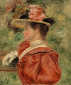 Kvinne med hanske (Femme au gant)