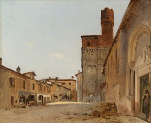 Saint Salvi kirke, Albi, 183040. av Pierre Achille Poirot
