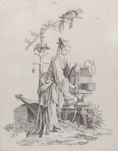 Air, fra The Four Elements, 1738-49.