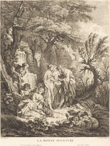 Det gode eventyr, 1738. av Pierre Alexandre Aveline