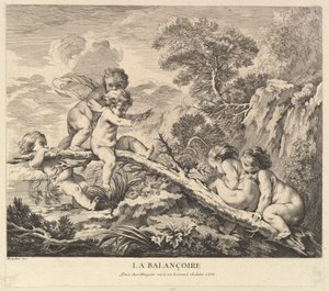 Swing, ca. 1738. av Pierre Alexandre Aveline