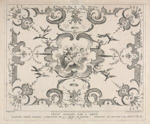 Venus såret av Amor av Pierre Alexandre Aveline