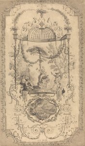 LeMay av Pierre Alexandre Aveline after Antoine Watteau